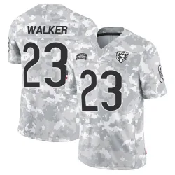 Men's Jeremiah Walker Chicago Bears No.23 Limited 2024 Salute to Service Jersey - Arctic Camo