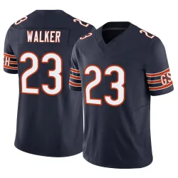 Men's Jeremiah Walker Chicago Bears No.23 Limited Vapor F.U.S.E. Jersey - Navy