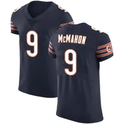 Men's Jim McMahon Chicago Bears No.9 Elite Team Color Vapor Untouchable Jersey - Navy