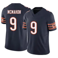 Men's Jim McMahon Chicago Bears No.9 Limited Vapor F.U.S.E. Jersey - Navy