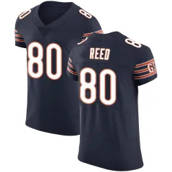 Men's Joe Reed Chicago Bears No.80 Elite Team Color Vapor Untouchable Jersey - Navy