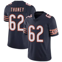 Men's Joe Thuney Chicago Bears No.62 Limited Team Color Vapor Untouchable Jersey - Navy