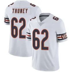Men's Joe Thuney Chicago Bears No.62 Limited Vapor Untouchable Jersey - White