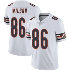 Men's Joel Wilson Chicago Bears No.86 Limited Vapor Untouchable Jersey - White