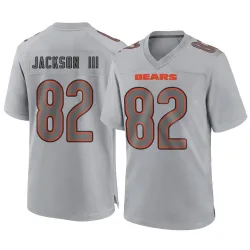 Men's John Jackson III Chicago Bears No.82 Game Atmosphere Fashion Jersey - Gray