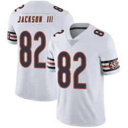 Men's John Jackson III Chicago Bears No.82 Limited Vapor Untouchable Jersey - White