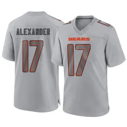 Men's Jon Alexander Chicago Bears No.17 Game Atmosphere Fashion Jersey - Gray