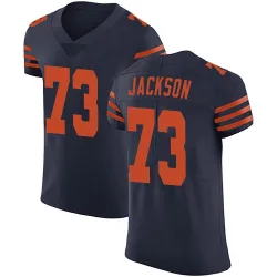 Men's Jonah Jackson Chicago Bears No.73 Elite Alternate Vapor Untouchable Jersey - Navy Blue