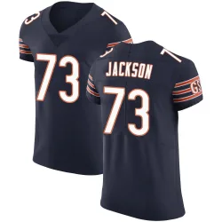 Men's Jonah Jackson Chicago Bears No.73 Elite Team Color Vapor Untouchable Jersey - Navy