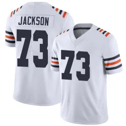 Men's Jonah Jackson Chicago Bears No.73 Limited Alternate Classic Vapor Jersey - White