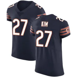 Men's Jonathan Kim Chicago Bears No.27 Elite Team Color Vapor Untouchable Jersey - Navy