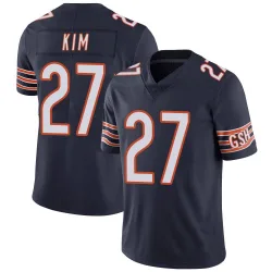 Men's Jonathan Kim Chicago Bears No.27 Limited Team Color Vapor Untouchable Jersey - Navy