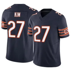 Men's Jonathan Kim Chicago Bears No.27 Limited Vapor F.U.S.E. Jersey - Navy