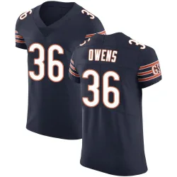 Men's Jonathan Owens Chicago Bears No.36 Elite Team Color Vapor Untouchable Jersey - Navy