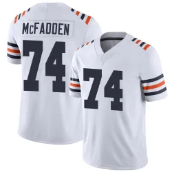 Men's Jordan McFadden Chicago Bears No.74 Limited Alternate Classic Vapor Jersey - White