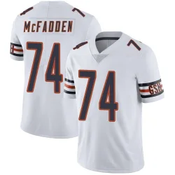 Men's Jordan McFadden Chicago Bears No.74 Limited Vapor Untouchable Jersey - White