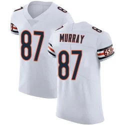Men's Jordan Murray Chicago Bears No.87 Elite Vapor Untouchable Jersey - White