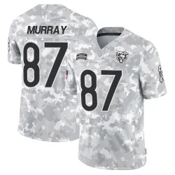 Men's Jordan Murray Chicago Bears No.87 Limited 2024 Salute to Service Jersey - Arctic Camo