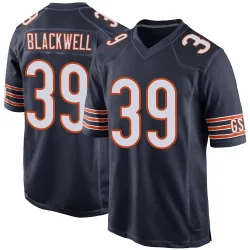 Men's Josh Blackwell Chicago Bears No.39 Game Team Color Jersey - Navy