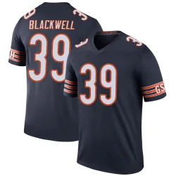 Men's Josh Blackwell Chicago Bears No.39 Legend Color Rush Jersey - Navy