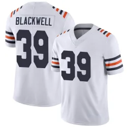 Men's Josh Blackwell Chicago Bears No.39 Limited Alternate Classic Vapor Jersey - White