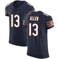 Men's Keenan Allen Chicago Bears No.13 Elite Team Color Vapor Untouchable Jersey - Navy