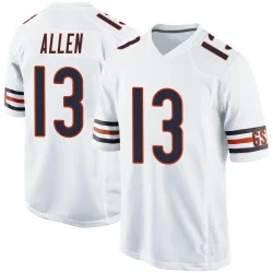 Men's Keenan Allen Chicago Bears No.13 Game Jersey - White