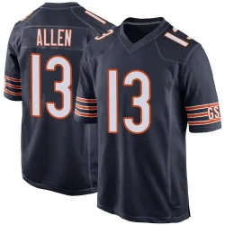 Men's Keenan Allen Chicago Bears No.13 Game Team Color Jersey - Navy