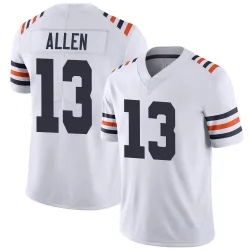 Men's Keenan Allen Chicago Bears No.13 Limited Alternate Classic Vapor Jersey - White