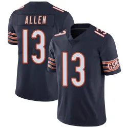 Men's Keenan Allen Chicago Bears No.13 Limited Team Color Vapor Untouchable Jersey - Navy