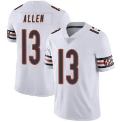 Men's Keenan Allen Chicago Bears No.13 Limited Vapor Untouchable Jersey - White