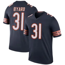 Men's Kevin Byard III Chicago Bears No.31 Legend Color Rush Jersey - Navy
