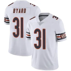 Men's Kevin Byard III Chicago Bears No.31 Limited Vapor Untouchable Jersey - White