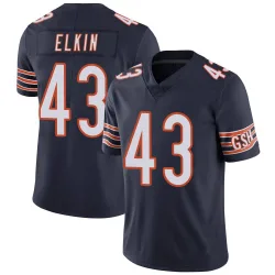 Men's Luke Elkin Chicago Bears No.43 Limited Team Color Vapor Untouchable Jersey - Navy