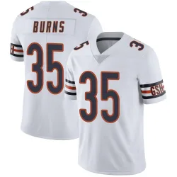 Men's Major Burns Chicago Bears No.35 Limited Vapor Untouchable Jersey - White