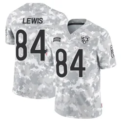 Men's Marcedes Lewis Chicago Bears No.84 Limited 2024 Salute to Service Jersey - Arctic Camo