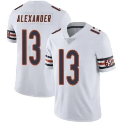 Men's Maurice Alexander Chicago Bears No.13 Limited Vapor Untouchable Jersey - White
