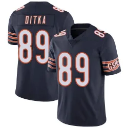 Men's Mike Ditka Chicago Bears No.89 Limited Team Color Vapor Untouchable Jersey - Navy