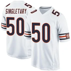 Men's Mike Singletary Chicago Bears No.50 Game Jersey - White