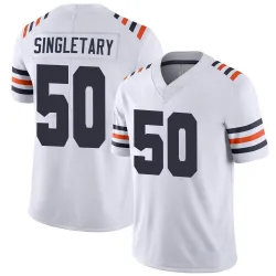 Men's Mike Singletary Chicago Bears No.50 Limited Alternate Classic Vapor Jersey - White