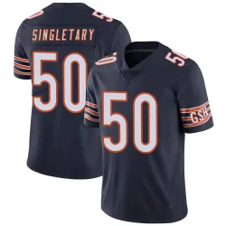 Men's Mike Singletary Chicago Bears No.50 Limited Team Color Vapor Untouchable Jersey - Navy