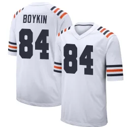 Men's Miles Boykin Chicago Bears No.84 Game Alternate Classic Jersey - White