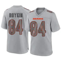 Men's Miles Boykin Chicago Bears No.84 Game Atmosphere Fashion Jersey - Gray