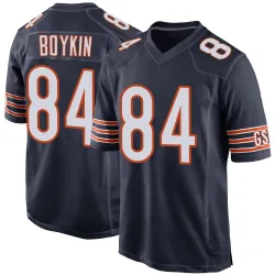 Men's Miles Boykin Chicago Bears No.84 Game Team Color Jersey - Navy
