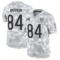 Men's Miles Boykin Chicago Bears No.84 Limited 2024 Salute to Service Jersey - Arctic Camo