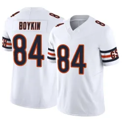 Men's Miles Boykin Chicago Bears No.84 Limited Vapor F.U.S.E. Jersey - White