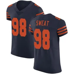 Men's Montez Sweat Chicago Bears No.98 Elite Alternate Vapor Untouchable Jersey - Navy Blue