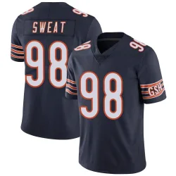 Men's Montez Sweat Chicago Bears No.98 Limited Team Color Vapor Untouchable Jersey - Navy