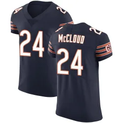 Men's Nick McCloud Chicago Bears No.24 Elite Team Color Vapor Untouchable Jersey - Navy