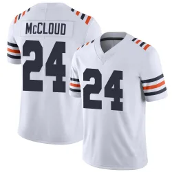 Men's Nick McCloud Chicago Bears No.24 Limited Alternate Classic Vapor Jersey - White